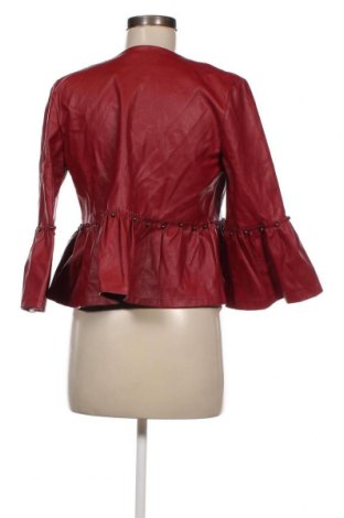 Damen Lederjacke, Größe S, Farbe Rot, Preis 28,30 €