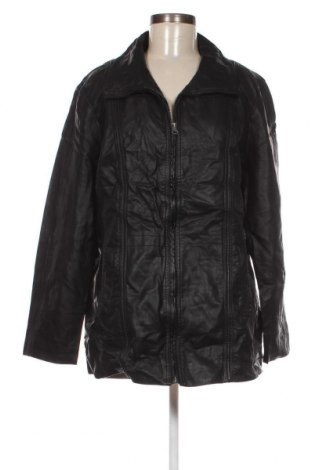 Damen Lederjacke, Größe XL, Farbe Schwarz, Preis 8,87 €