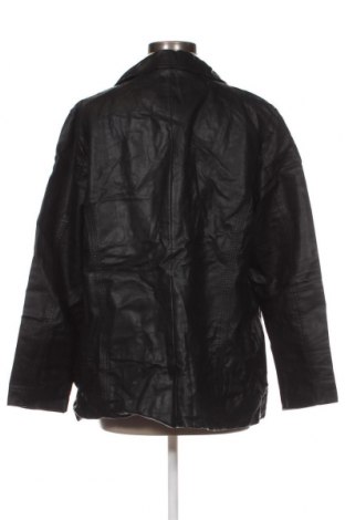 Γυναικείο δερμάτινο μπουφάν, Μέγεθος XL, Χρώμα Μαύρο, Τιμή 23,04 €