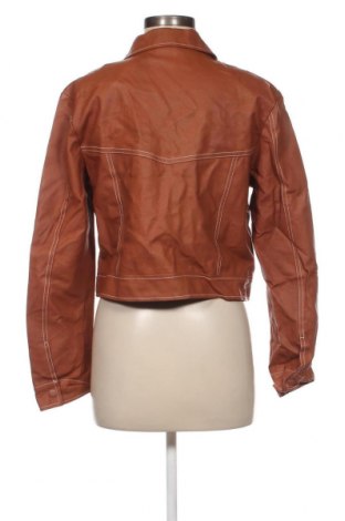 Dámska kožená bunda , Veľkosť L, Farba Hnedá, Cena  19,72 €