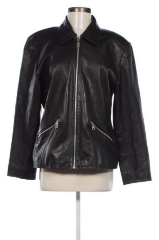Damen Lederjacke, Größe XL, Farbe Schwarz, Preis 34,65 €