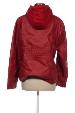 Damen Lederjacke, Größe XXL, Farbe Rot, Preis 27,28 €