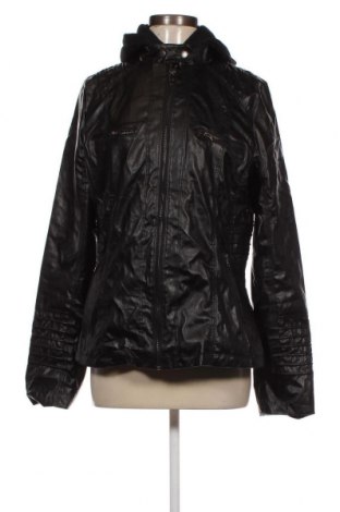 Damen Lederjacke, Größe L, Farbe Schwarz, Preis 27,62 €