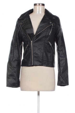 Dámska kožená bunda , Veľkosť S, Farba Čierna, Cena  22,50 €