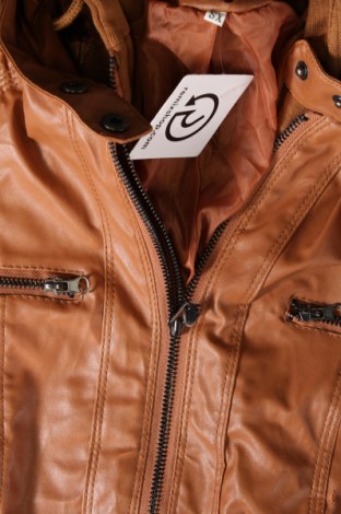 Dámska kožená bunda , Veľkosť XS, Farba Hnedá, Cena  11,11 €