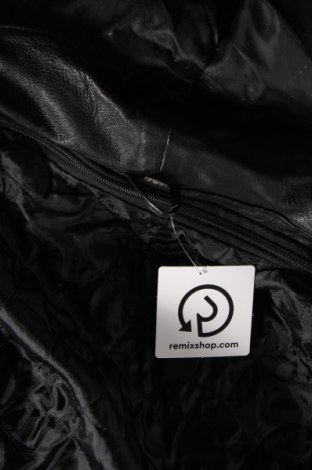 Γυναικείο δερμάτινο μπουφάν, Μέγεθος S, Χρώμα Μαύρο, Τιμή 14,28 €