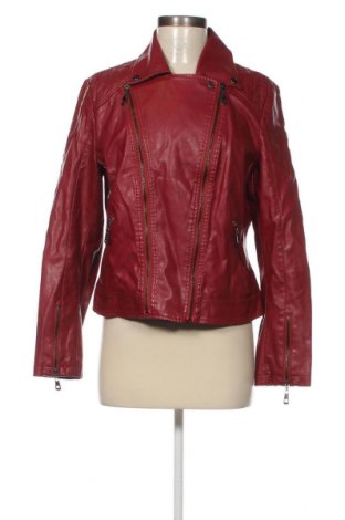 Γυναικείο δερμάτινο μπουφάν, Μέγεθος L, Χρώμα Κόκκινο, Τιμή 30,31 €