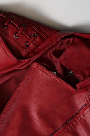 Γυναικείο δερμάτινο μπουφάν, Μέγεθος XL, Χρώμα Κόκκινο, Τιμή 30,31 €