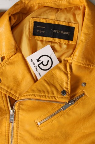 Damen Lederjacke, Größe L, Farbe Gelb, Preis 34,10 €