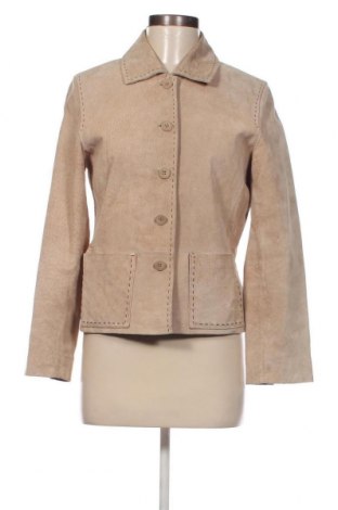 Damen Lederjacke, Größe XL, Farbe Beige, Preis € 22,34