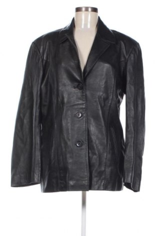 Damen Lederjacke, Größe XXL, Farbe Schwarz, Preis 72,23 €