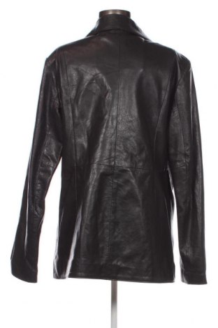 Γυναικείο δερμάτινο μπουφάν, Μέγεθος XXL, Χρώμα Μαύρο, Τιμή 64,20 €