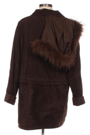 Дамско кожено яке, Размер M, Цвят Кафяв, Цена 86,67 лв.