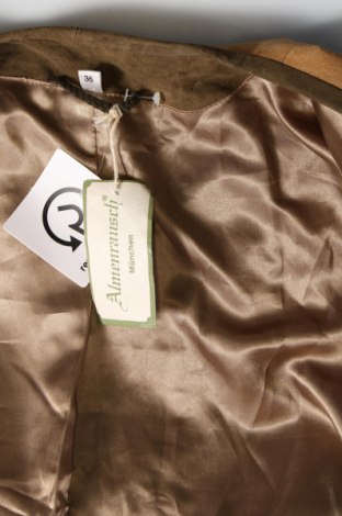 Damen Lederjacke, Größe S, Farbe Beige, Preis 35,91 €