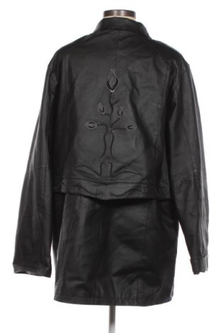 Γυναικείο δερμάτινο μπουφάν, Μέγεθος L, Χρώμα Μαύρο, Τιμή 47,66 €