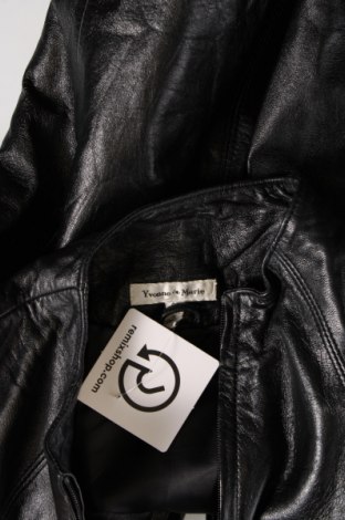 Γυναικείο δερμάτινο μπουφάν, Μέγεθος XS, Χρώμα Μαύρο, Τιμή 26,48 €