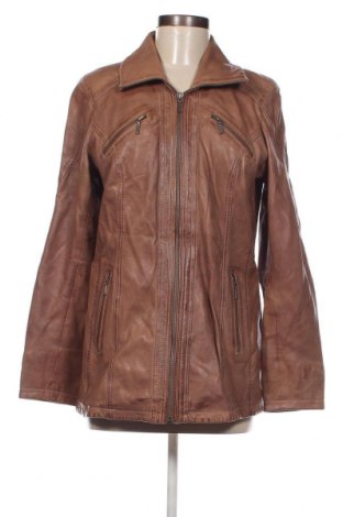 Damen Lederjacke, Größe M, Farbe Braun, Preis 60,31 €