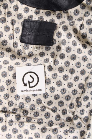 Γυναικείο δερμάτινο μπουφάν Ryderwear, Μέγεθος M, Χρώμα Μπλέ, Τιμή 76,08 €