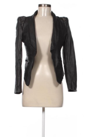 Dámská kožená bunda , Velikost M, Barva Černá, Cena  1 706,00 Kč