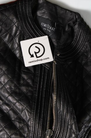 Dámska kožená bunda , Veľkosť S, Farba Čierna, Cena  60,67 €