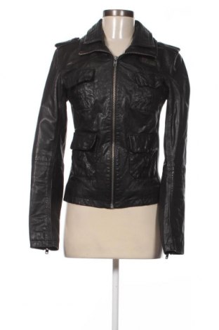Dámska kožená bunda , Veľkosť S, Farba Čierna, Cena  23,66 €