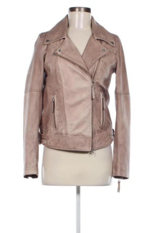 Dámska kožená bunda , Veľkosť S, Farba Béžová, Cena  103,99 €