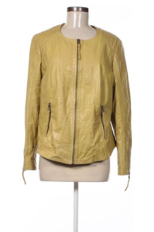 Dámska kožená bunda  Amy Vermont, Veľkosť XXL, Farba Zelená, Cena  69,74 €