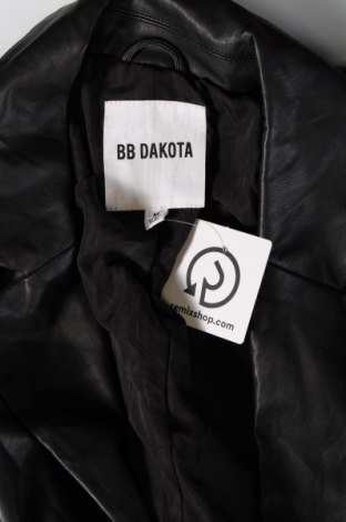 Γυναικείο δερμάτινο μπουφάν BB Dakota, Μέγεθος M, Χρώμα Μαύρο, Τιμή 18,57 €