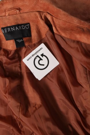 Dámska kožená bunda  Bernardo, Veľkosť S, Farba Oranžová, Cena  20,22 €