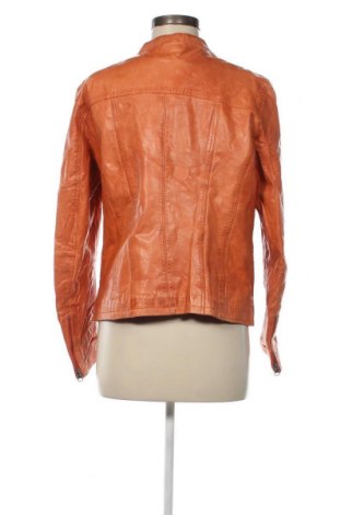 Damen Lederjacke Best Connections, Größe XL, Farbe Orange, Preis 74,46 €