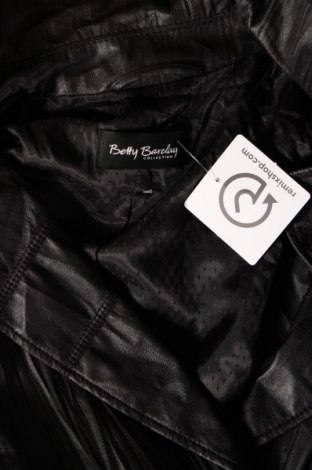 Γυναικείο δερμάτινο μπουφάν Betty Barclay, Μέγεθος XL, Χρώμα Μαύρο, Τιμή 35,38 €