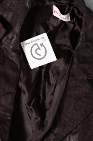 Dámska kožená bunda  Biaggini, Veľkosť S, Farba Sivá, Cena  34,58 €