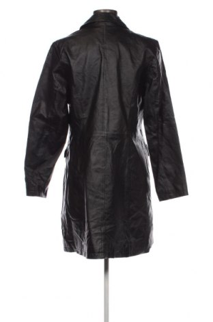 Γυναικείο δερμάτινο μπουφάν Bpc Bonprix Collection, Μέγεθος L, Χρώμα Μαύρο, Τιμή 53,61 €