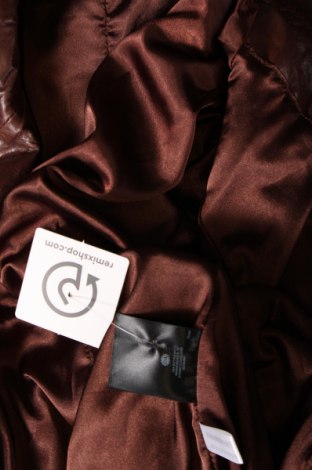 Γυναικείο δερμάτινο μπουφάν C&A, Μέγεθος XL, Χρώμα Καφέ, Τιμή 52,95 €