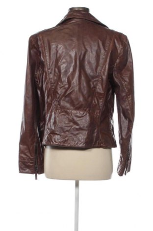 Dámska kožená bunda  C&A, Veľkosť XL, Farba Hnedá, Cena  48,54 €