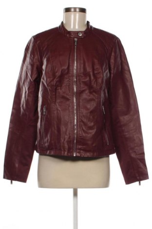 Dámská kožená bunda  Calvin Klein, Velikost L, Barva Červená, Cena  881,00 Kč