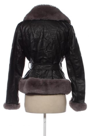 Дамско кожено яке Cc Fashion, Размер L, Цвят Черен, Цена 41,65 лв.