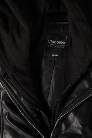 Дамско кожено яке Chicoree, Размер M, Цвят Черен, Цена 49,00 лв.