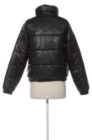 Damen Lederjacke DKNY, Größe XXS, Farbe Schwarz, Preis 36,03 €