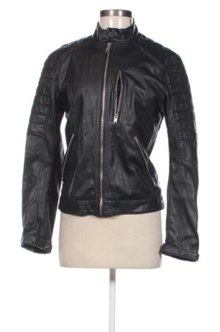 Damen Lederjacke H&M, Größe S, Farbe Schwarz, Preis 28,30 €