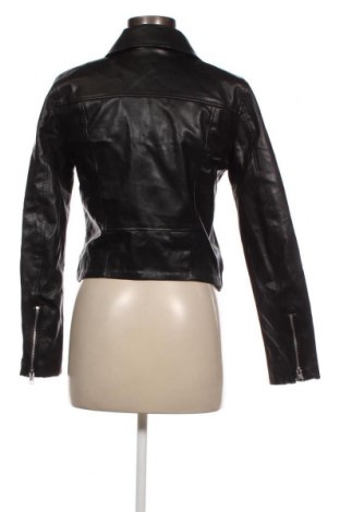 Dámska kožená bunda  H&M Divided, Veľkosť M, Farba Čierna, Cena  23,06 €