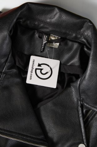 Dámská kožená bunda  H&M Divided, Velikost M, Barva Černá, Cena  781,00 Kč