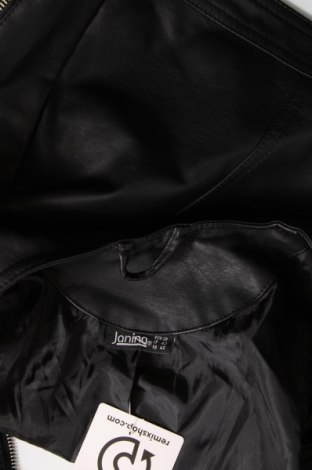 Γυναικείο δερμάτινο μπουφάν Janina, Μέγεθος M, Χρώμα Μαύρο, Τιμή 25,16 €