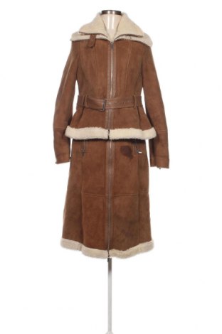 Dámska kožená bunda  Karen Millen, Veľkosť M, Farba Hnedá, Cena  345,36 €