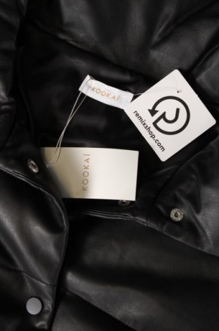 Dámska kožená bunda  Kookai, Veľkosť M, Farba Čierna, Cena  83,34 €