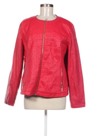 Γυναικείο δερμάτινο μπουφάν Laura Torelli, Μέγεθος XL, Χρώμα Κόκκινο, Τιμή 30,31 €