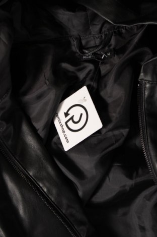 Γυναικείο δερμάτινο μπουφάν Laura Torelli, Μέγεθος M, Χρώμα Μαύρο, Τιμή 25,16 €