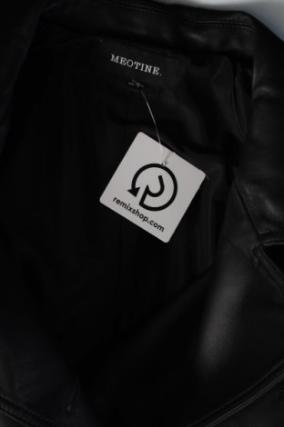 Γυναικείο δερμάτινο μπουφάν MEOTINE, Μέγεθος S, Χρώμα Μαύρο, Τιμή 576,29 €