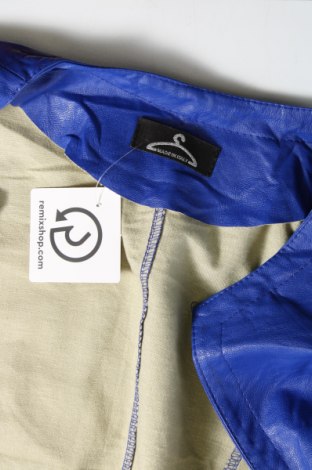 Damen Lederjacke Made In Italy, Größe S, Farbe Blau, Preis € 34,10