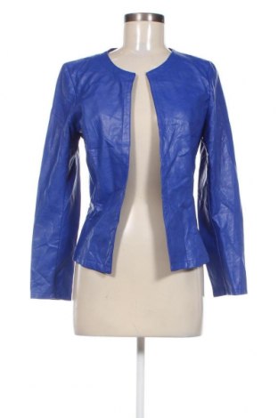 Damen Lederjacke Made In Italy, Größe S, Farbe Blau, Preis 28,99 €